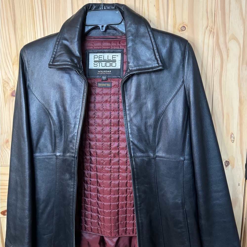 Women’s Vitage Leather Jacket - Pelle Studio Size Large